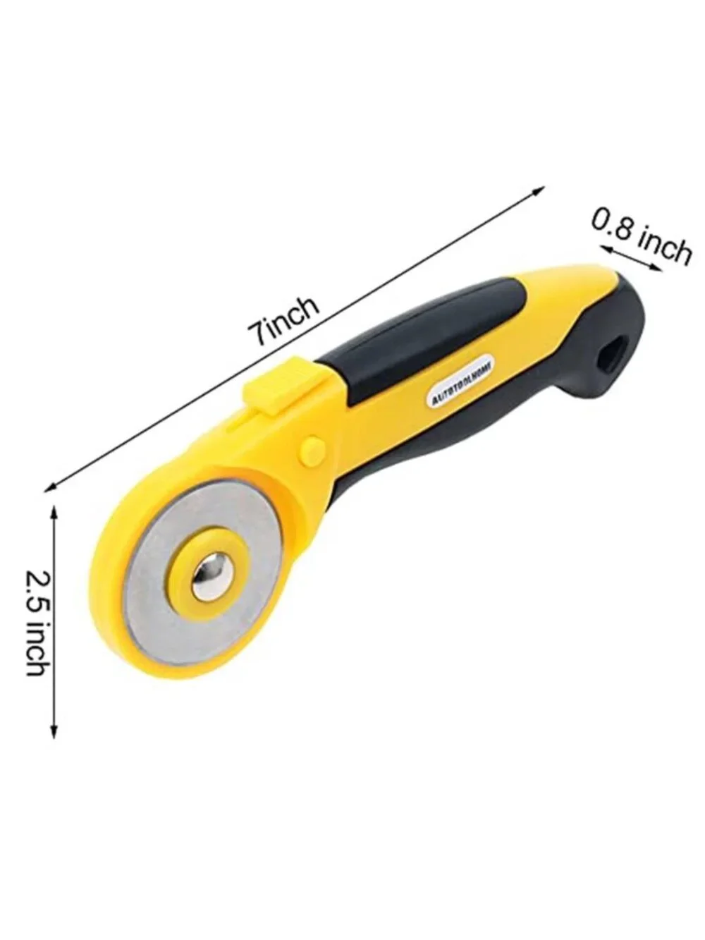 45mm Rotary Cutter with 9pcs Extra Blades Automatic Fabric Roller Cutter
